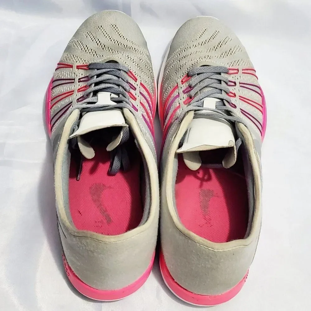 Nike Free TR7 Training Athletic Sneakers Gray/Pink 833413-006 Women's Size‎ 10